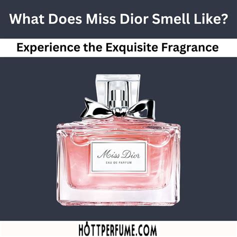 what does miss dior smell like